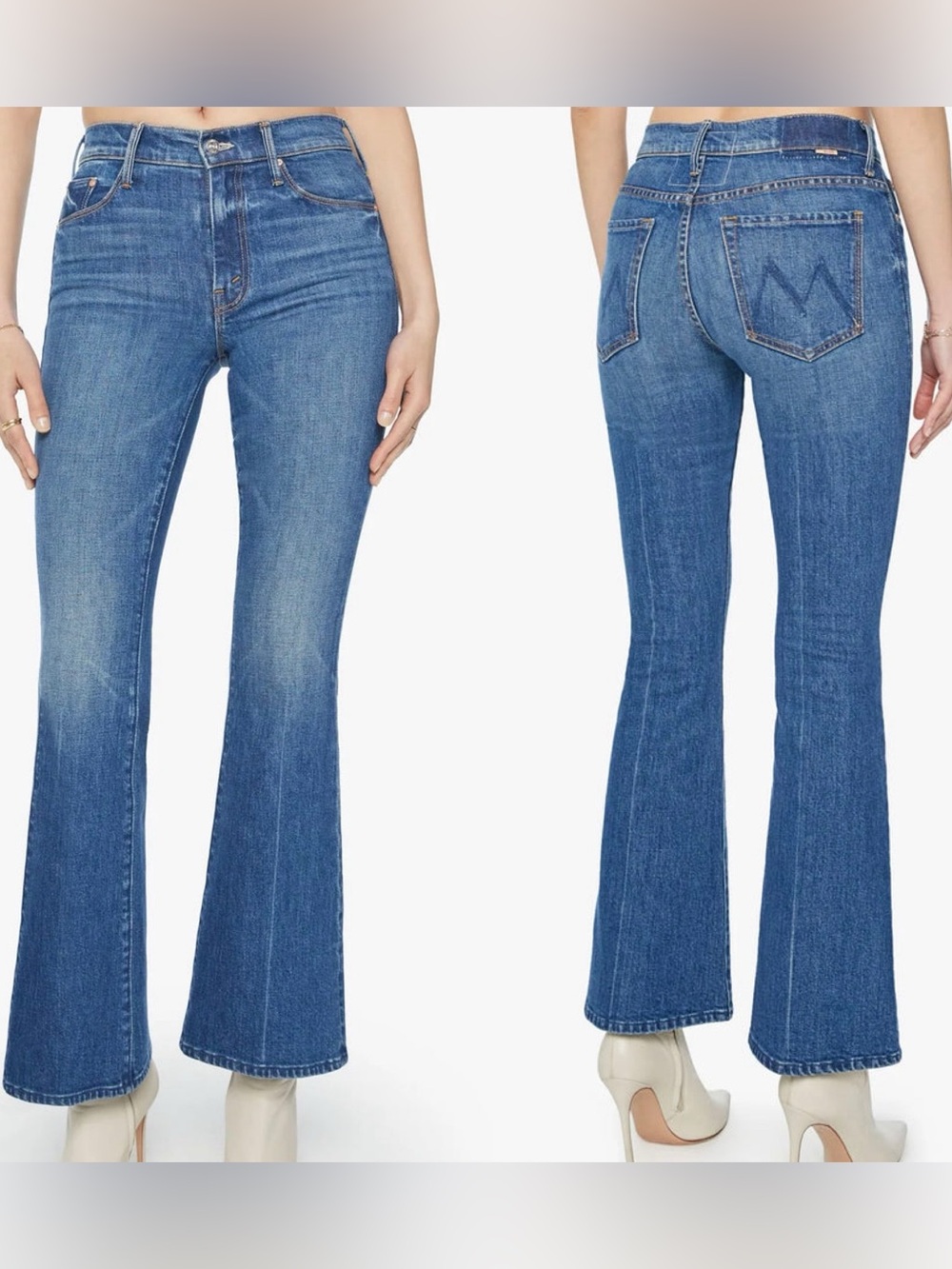 MOTHER The Weekender Jeans It’s a Small World Wash Sz 26